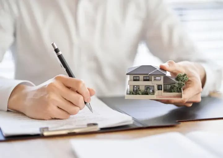 Ilustração representando o Direito Imobiliário